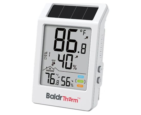 Rainpoint BALDRTHERM B0707 Solar-Powered Thermo-Hygrometer Citi virtuves piederumi