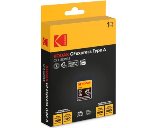 Kodak CFexpress Type A 1 Tb EKMCFXA1TK Atmiņas kartes micro SD SDHC