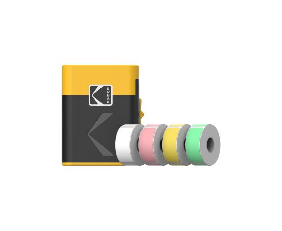 Kodak M50 Label Era Instant Label Printer Cartridge Bundle ( + 13 Rolls) Yellow Moment Foto Kameras