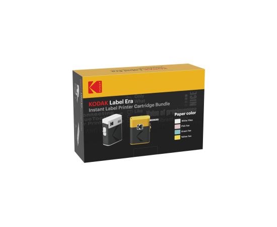 Kodak M50 Label Era Instant Label Printer Cartridge Bundle ( + 13 Rolls) Yellow Moment Foto Kameras