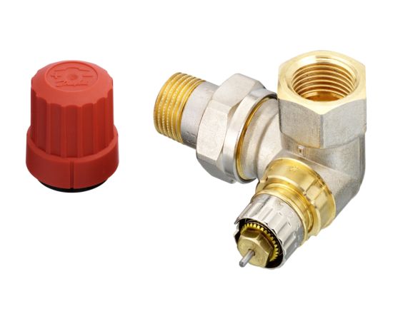 Danfoss RA-N 15 vārsts trīsasu 1/2" kreisais 2 cauruļu sistēma Предохранительные клапаны