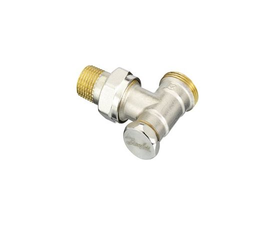 Danfoss RLV-S-15 radiatora noslēgvārsts ar ārējo vītni, leņķis, DN15 Drošības vārsti