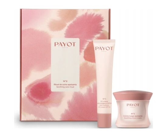 Payot Set Payot: No. 2, Soothing, Cream, For Face & Neck, 50 ml + No. 2, Protecting, CC Cream, SPF 50, 40 ml For Women Smaržas - NESAKĀRTOTS
