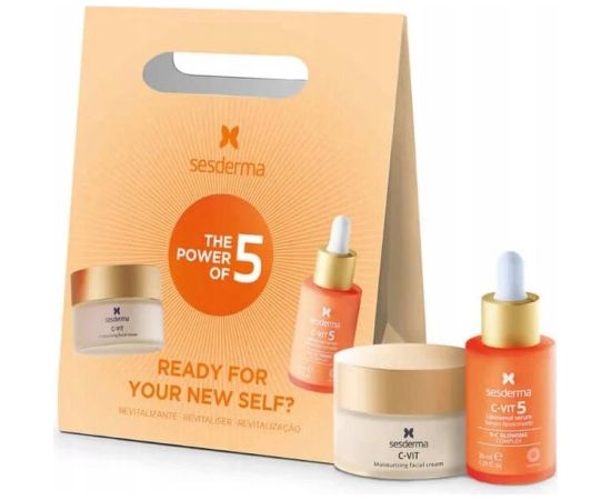 Sesderma Set Vitamin C Antioxidant Cream For Face 50 ml + Vitamin C Antioxidant Serum For Face 30 ml For Women Smaržas - NESAKĀRTOTS