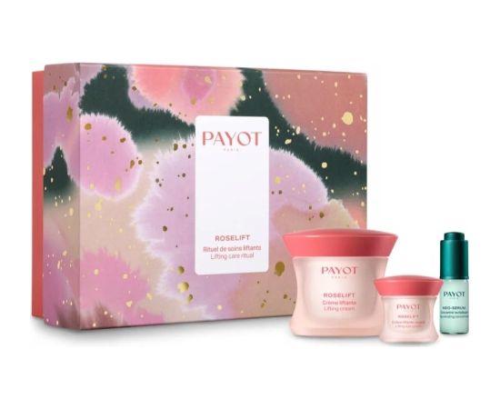 Payot Set Payot: Roselift, Illuminating, Day, Cream, Face, 50 ml + Roselift, Lifting, Day, Eye Cream, 15 ml + Neo, Rejuvenating, Serum, For Face, 5 ml For Women Smaržas - NESAKĀRTOTS