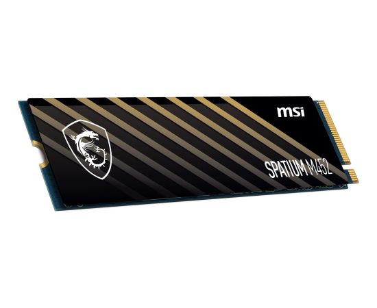 SSD MSI SPATIUM M452 PCIE 4.0 NVME M.2 1TB PCI Express 4.0 3D NAND SSD Cietie Diski (Solid state drive)