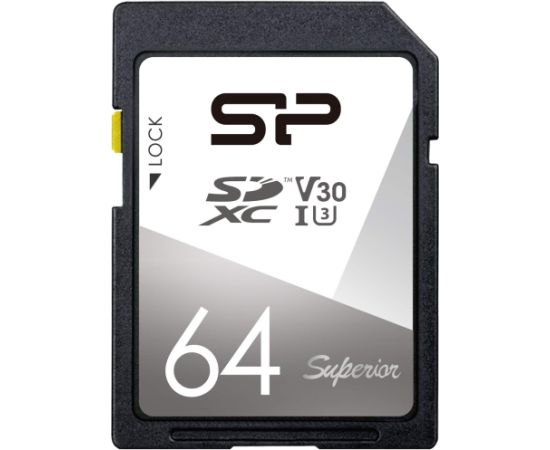 Silicon Power memory card SDXC 64GB Superior V30 Jaunumi - Audio-Video