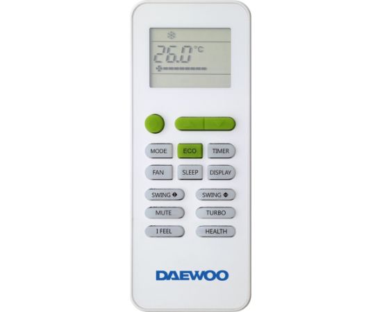 Daewoo gaisa kondicionieris DAC 12CHSDB NK, 12000 Btu, invertors, Wi-Fi funkcija Gaisa kondicionieri