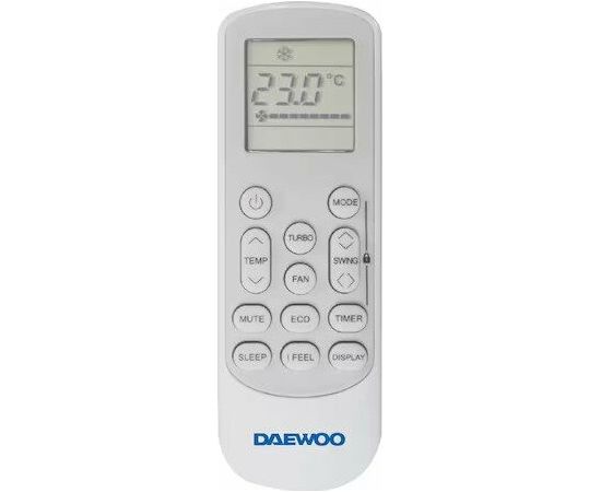 Кондиционер Daewoo DAC 09PROW, 9000 BTU, инверторный, Wi-Fi Кондиционеры