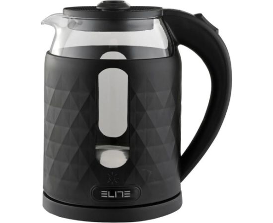 Elektriskā stikla tējkanna, 1.8L, 1355W, 71229, ELITE Tējkannas (elektriskās)