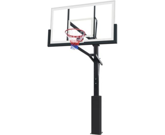 Betona basketbola statīvs Bilaro Fremont 180x105cm, 12mm rūdīts stikls Для баскетбола