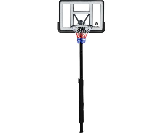 Iebetonējams basketbola grozs Bilaro Portland 110x75cm ar bumbu un aizsargu Для баскетбола