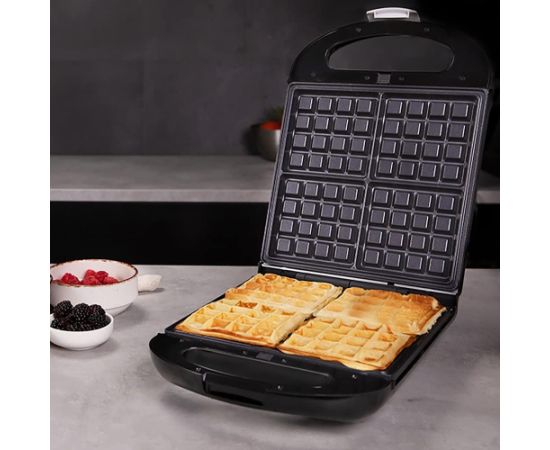 Cecotec Sandwich Maker Rock'nToast Family 3in1 1500 W Number of plates 3 Black Sendviču - Karstmaižu tosteri