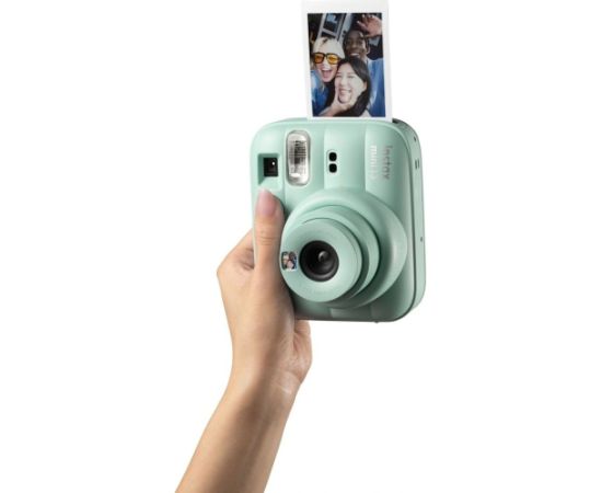 Fujifilm Instant Camera Instax mini 13 + Instax Mini Glossy (10pl) Green 0.3m - ∞ 800 Moment Foto Kameras