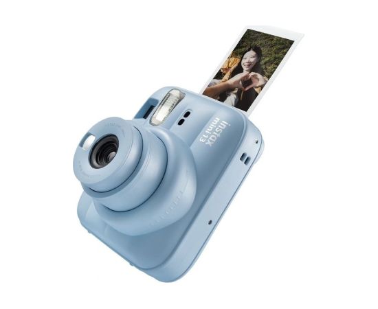 Fujifilm Instant Camera Instax mini 13 + Instax Mini Glossy (10pl) Blue 0.3m - ∞ 800 Moment Foto Kameras