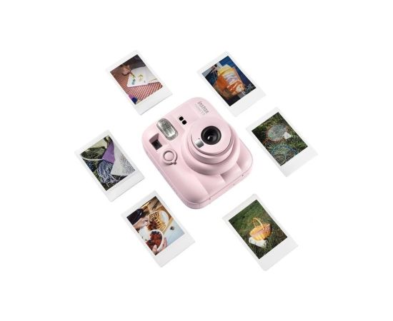 Fujifilm Instant Camera Instax mini 13 + Instax Mini Glossy (10pl) Pink 0.3m - ∞ 800 Moment Foto Kameras