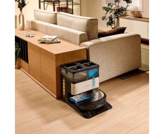 Cecotec Robotic Vacuum Cleaner Conga Z100 Operating time (max) 320 min Wet&Dry 5200 mAh Dust capacity 3 L Black 20000 Pa Putekļu sūcēji - Roboti
