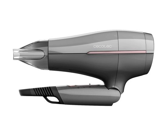 Cecotec Hair dryer IoniCare Power&Go Heaven 2000 W Number of temperature settings 2 Ionic function Diffuser nozzle Grey Matu fēni