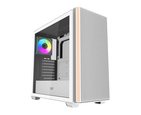 Darkflash DS900WS computer case (White) + 4 ARGB fans Datoru korpusi