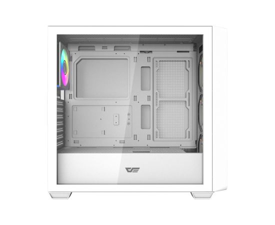 Darkflash DS900WD ATX computer case (White) + 4 fans Datoru korpusi