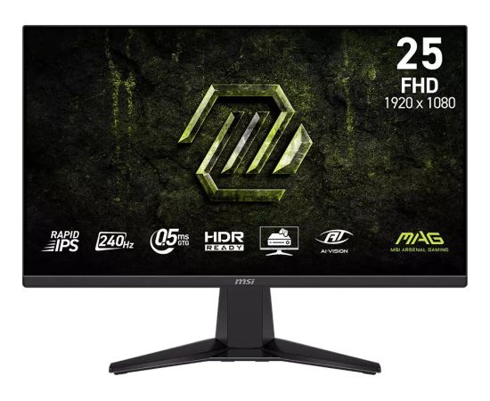 Monitors MSI MAG 255F X24 LED / LCD мониторы