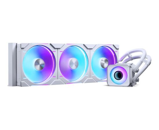 PHANTEKS Glacier One 420D30 X2 DRGB AiO Wasserkühlung - 420mm, weiß Jaunumi - Datori