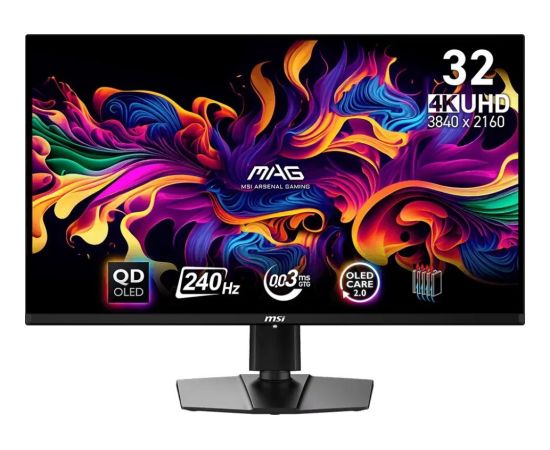 Monitors MSI MAG 321UPX QD-OLED Monitori