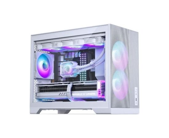 PHANTEKS XT M3  CASE mATX, RGB, Tempered Glass - inklusive 3x 120-mm-Lfter, weiS Новинки Компьютерная техника