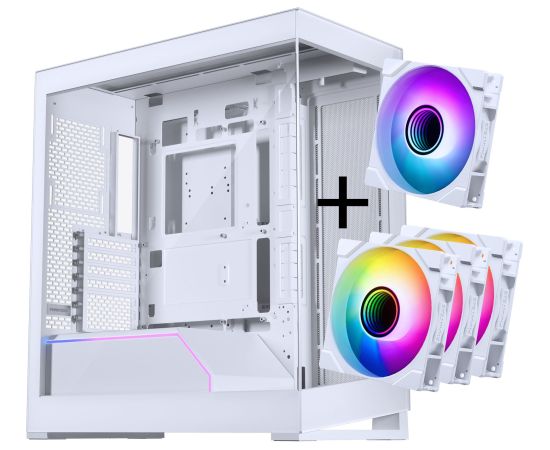 CASE Phanteks NV-Serie NV5 MK2 DRGB  + 4 FANS Jaunumi - Datori