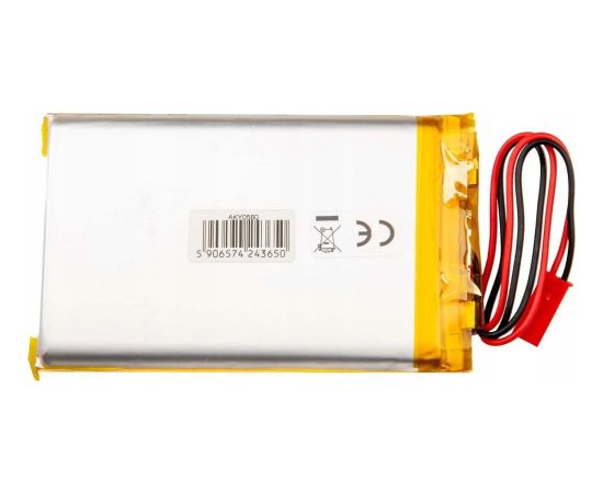 Akumulators Li-Po LP805080 Akyga AKY0580 3.7V / 4000mAh PCM JST 2-Pin 150mm Новинки Компьютерная техника