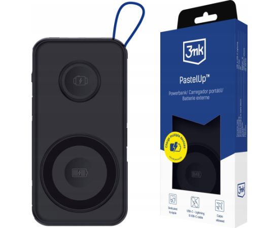 Powerbank 3MK PastelUp 10000mAh black Jaunumi - Datori