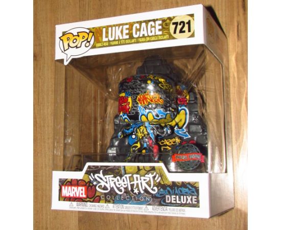 Figurka Funko POP! 721: Marvel Deluxe Street Art Collection - Luke Cage (EB Exclusive) Figūriņas un varoņi