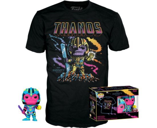 Figurka Funko! POP AND TEE Marvel Thanos (BKLT) L Figūriņas un varoņi