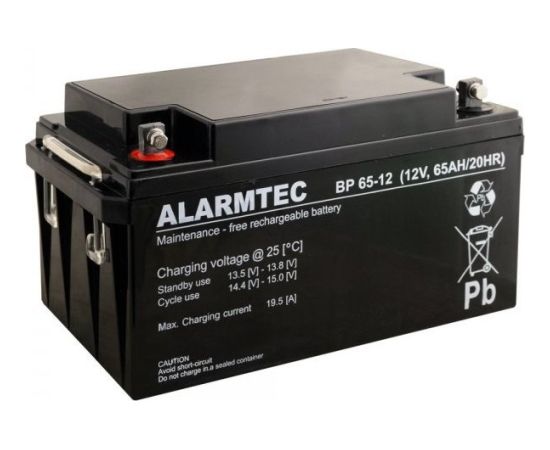 EMU Akumulators 12V 65Ah AGM Alarmtec BP65-12 Jaunumi - Datori