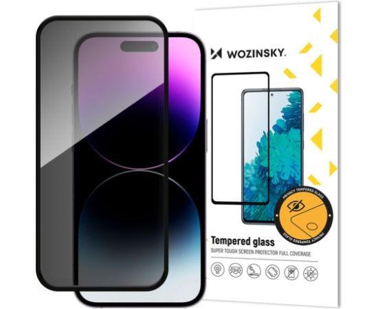 Wozinsky -  Wozinsky Privacy Glass Tempered Privacy Glass with Anti-spy Filter for iPhone 16 Pro Max Ekrānu aizsardzība