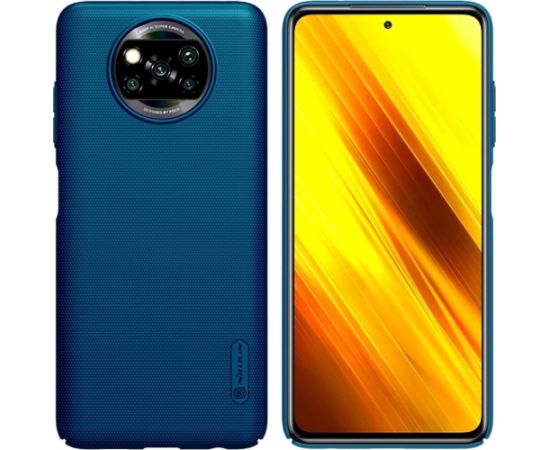 Nillkin Frosted case for Xiaomi Poco X3 NFC (Blue) Чехлы - альтернативные