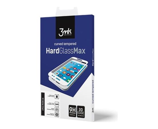 3MK HardGlass Max Screen protector  Samsung  S6 Edge  Tempered Glass  Transparent/ Black 5901571162003 Ekrānu aizsardzība