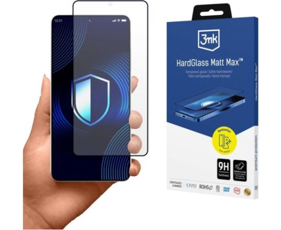 3mk HardGlass Matt Max Samsung Galaxy S26 Ultra Ekrānu aizsardzība