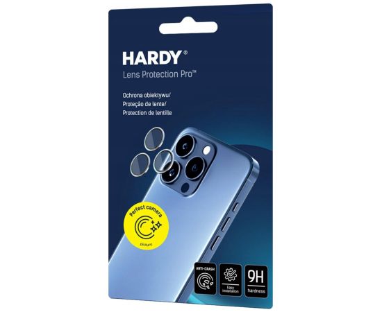 3MK HARDY Lens Protection Pro for Apple iPhone 17 Air Black Защитная пленка для экрана