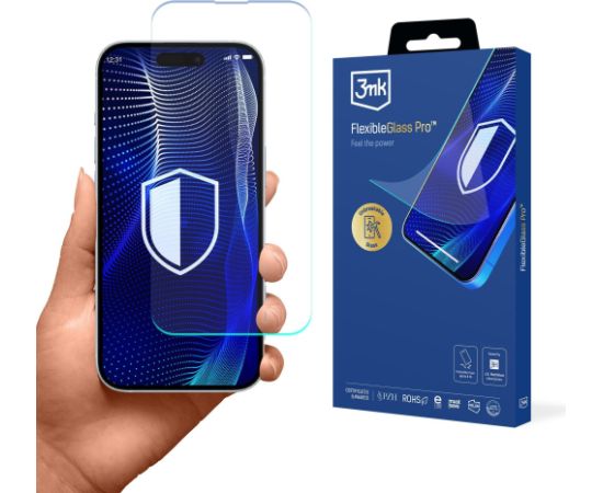 Apple iPhone 17 Pro Max - 3mk FlexibleGlass Pro Ekrānu aizsardzība