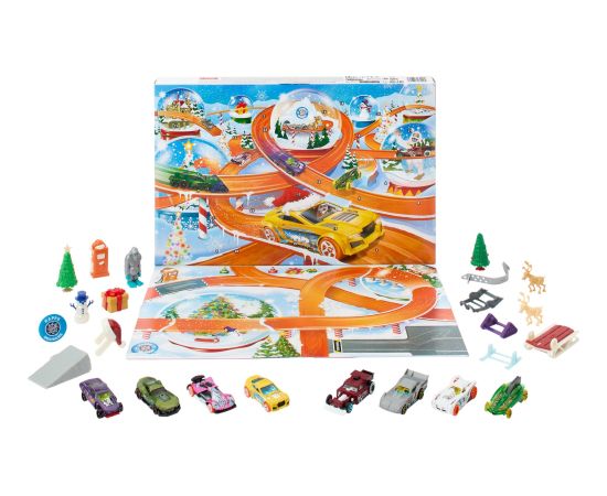 Mattel Hot Wheels advent calendar HTG00 0194735189205 Mašīnas un piederumi