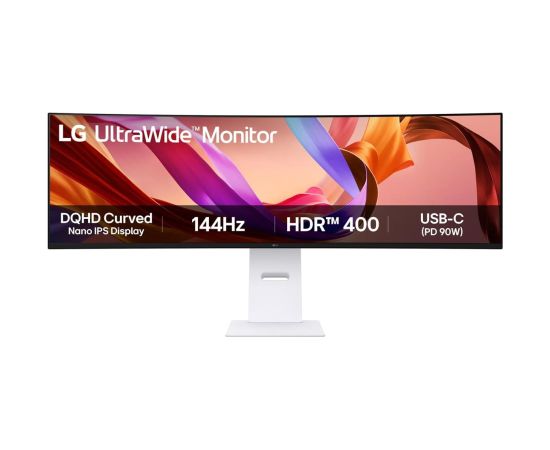 LG LCD MonitorLG49 "5120 x 1440 pixelsDual QHDNative aspect ratio 32:9LEDCurved49U950A-W (Boj. iepak.) LED / LCD мониторы