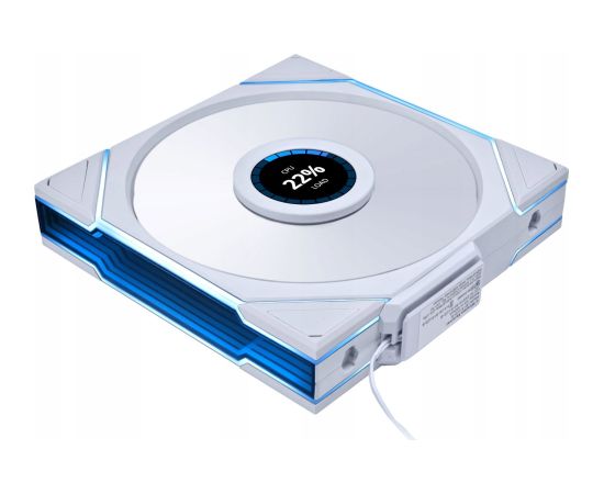 Lian Li UNI FAN TL Wireless LCD 140 Reverse Blade Fan White (14RTLLCD1W1W) Korpusu dzesēšana