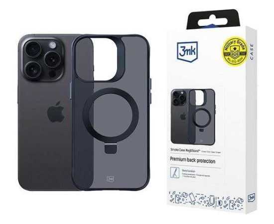 3MK Smoke Case iPhone 14 Pro Max Magsafe & Stand Neoriģinālie Maciņi