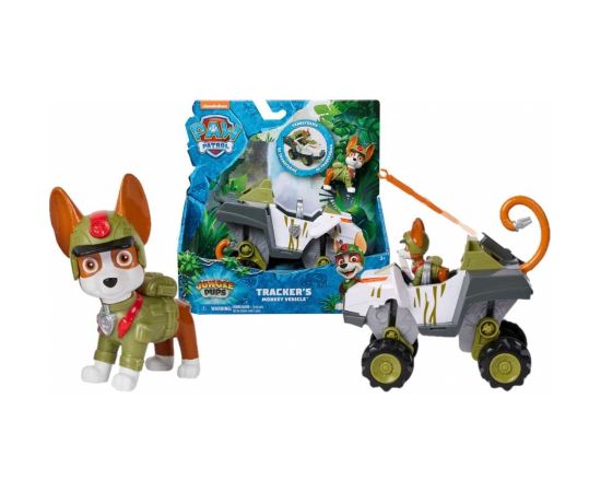 Spin Master PAW PATROL JUNGLE VEHICLE TRACKER 6067762 WB2 (0778988490631) Mašīnas un piederumi