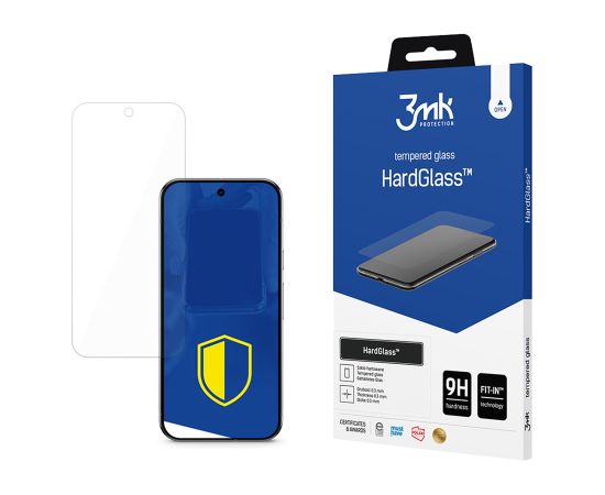 3mk HardGlass Tempered Glass for Google Pixel 10 / 10 Pro Ekrānu aizsardzība
