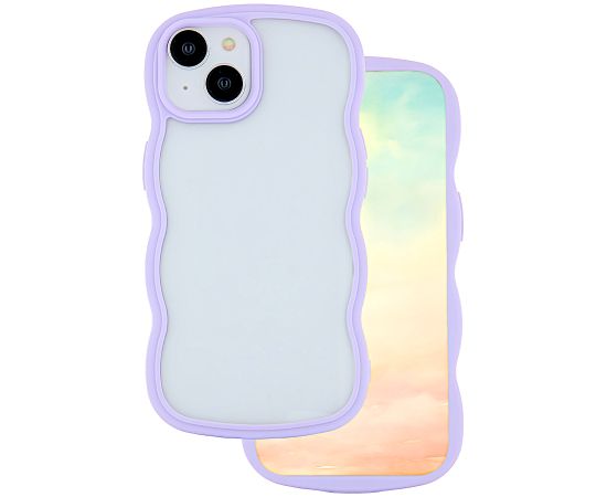 Wave case for iPhone 12 / 12 Pro 6 1 purple Чехлы - альтернативные