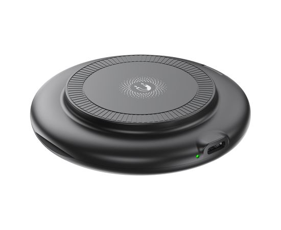 XO wireless inductive charger CX031 black 15W with cable USB-C - USB-C and adapter set Зарядные устройства