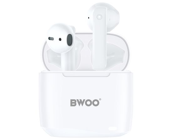 BWOO wireless TWS earphones BW94-WH white Austiņas