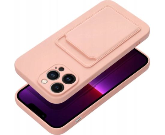 4kom.pl CARD CASE for IPHONE 16 Pro pink Neoriģinālie Maciņi